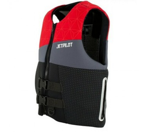 Спасательный жилет для гидроцикла неопрен мужской Jetpilot Cause Neo Iso red/charcoal/black 2023