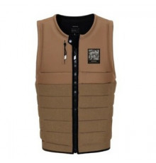 Антишоковый спасжилет для вейкборда Mystic The Dom Impact Vest Fzip Wake Slate Brown 2024