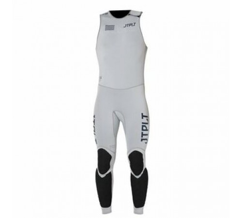 Гидрокостюм мужской длинный без рукавов+гидрокуртка на молнии Jetpilot RX Vault Race John+Jacket grey 2024