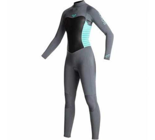 Гидрокостюм женский Roxy Syncro 4/3 mm Back Zip Ash/Pistaccio 2022