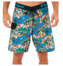 Мужские бордшорты для серфинга 69Slam Manu Long Boardshort Bali 2022