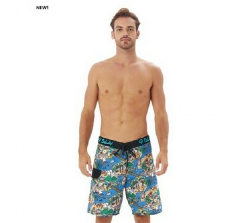 Мужские бордшорты для серфинга 69Slam Manu Long Boardshort Bali 2022