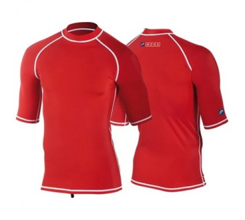 Лайкра для серфинга MDNS Colorblock SS Rashvest Red 2023