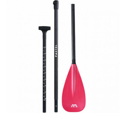 Весло для SUP-доски Aqua Marina PASTEL (Pink) Fiberglass/Carbon (3 PCS) 2023