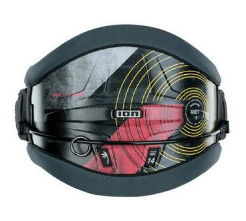 Трапеция поясная Duotone Riot Curv 14 Gray/Yellow 2022
