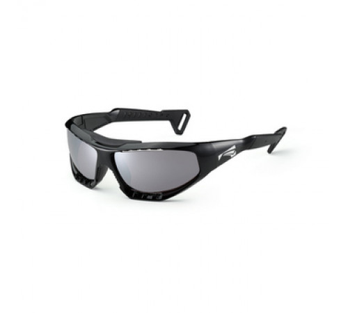 Спортивные очки LiP Surge / Gloss Black - Black / PCPL Levanté Series Silver Smoke