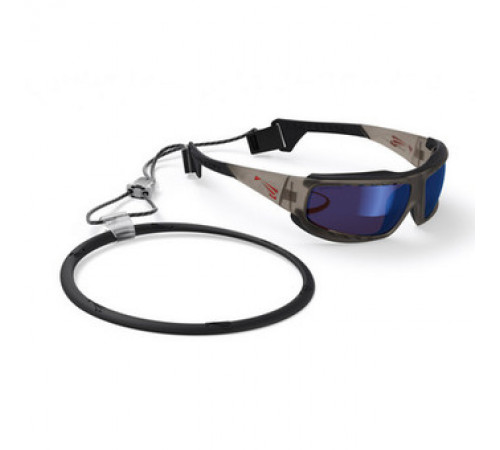 Спортивные очки LiP Typhoon / Trans. Grey - Black / Zeiss / PA Polarized / Pacific Blue