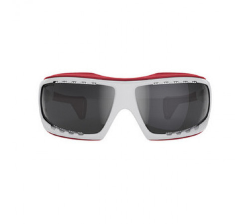 Спортивные очки LiP Typhoon / Gloss White - Red / Zeiss / PA Polarized / Methane Smoke