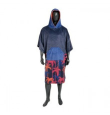 Пончо MDNS Plush Poncho Adult Uno Navy Palm 2022
