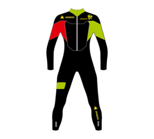 Гидрокостюм Esoteric Warrior Thermo 5/3 Lime/Red 2025