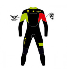Гидрокостюм Esoteric Warrior Thermo 5/3 Lime/Red 2025