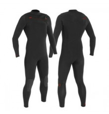 Гидрокостюм мужской MDNS Puur Men Yulex Eco 4/3 mm CZ Black/Red 2022