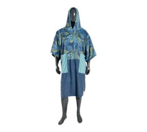 Пончо MDNS Plush Poncho Adult Duo Blue Leaf 2022